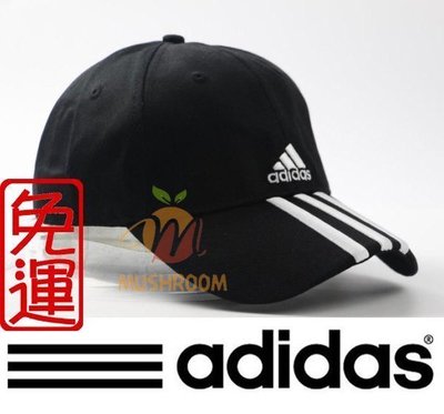 全新 現貨 Adidas 愛迪達 春夏薄款 棉質 棒球帽 帽子 運動帽 高爾夫球 網球帽 基本 素面 免運 黑色