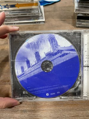 9.9新 ㄎ titanic 鐵達尼號 電影原聲帶 二手cd