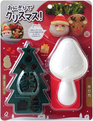 『在台現貨』日本 Arnest 正版 聖誕節飯糰模 聖誕老人壽司模 麋鹿米飯壓模 聖誕樹模具