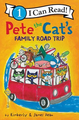 ＊小貝比的家＊ICR: PETE THE CAT'S FAMILY ROAD TRIP/L1/平裝/3~6歲