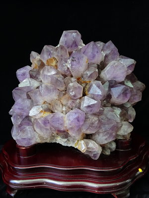 ~shalin-crysta~巴西紫水晶簇骨幹~37.39公斤~開智慧~質量佳能量強~結界設定~值得收藏!