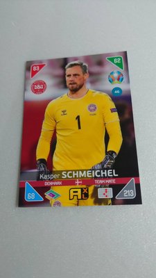 EURO 2020 - KICK-OFF 2021丹麥足球明星Kasper Schmeichel少見一張~10元起標