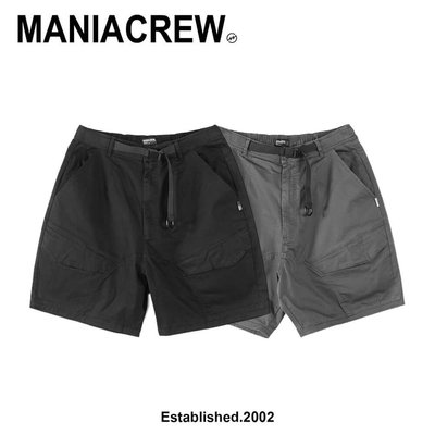 [NMR] 現貨 MANIA 22 S/S 3D Tailor Pants 簡約寬鬆休閒立體剪裁短褲