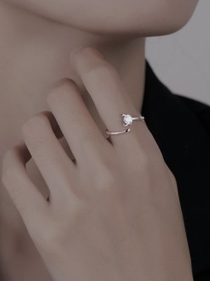 本命年生肖牛S925純銀戒指女時尚輕奢精致設計感ins簡約風不掉色,特價
