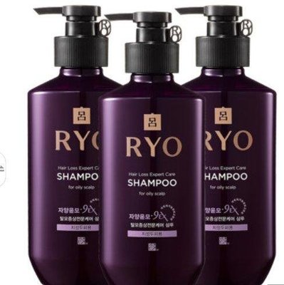 (現貨)韓國 Ryo呂 滋養韌髮洗髮精 400ml 紫瓶油性 敏感性 中性