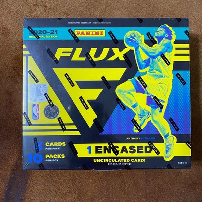必中簽名&amp;原封殼）NBA 2020-21 Panini FLUX Basketball  hobby熔化系列 籃球卡 卡盒