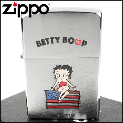 ☆哈洛德小舖☆【ZIPPO】日系~Betty Boop-貝蒂娃娃-90週年紀念打火機