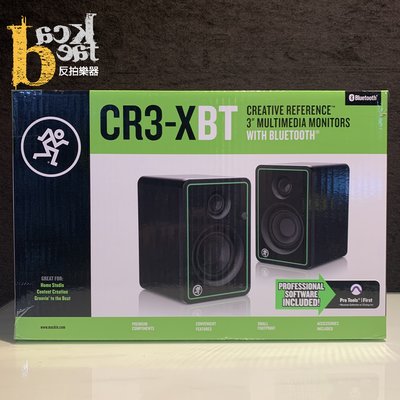 [反拍樂器]Mackie CR3-XBT 3吋 監聽喇叭 一對 藍芽喇叭 公司貨 免運費