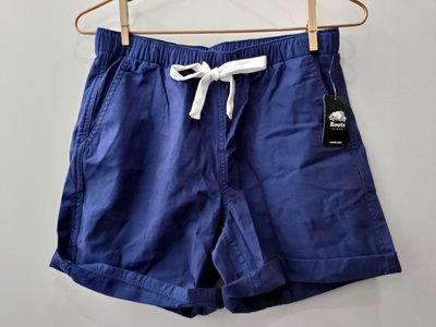 Roots woodland short 棉短褲（深藍色）XS 100%全棉 ✓全新品 ✓免運