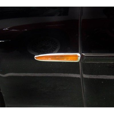 【JR佳睿精品】04-05 Jaguar XJ XJ6 XJ8 X350 改裝 鍍鉻側燈框 邊燈飾框 方向燈框 精品