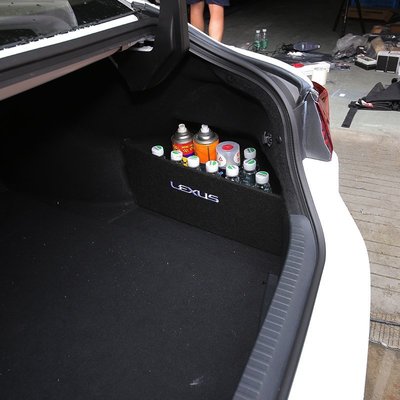 下殺-Lexus IS後備箱隔板is300 200t 250f尾箱隔物擋板 整理空間隔板 適合14-19款ES LEXU