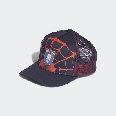 ADIDAS MARVEL SPIDER-MAN 運動帽子 兒童帽子 漫威聯名款 蜘蛛人 H28194【樂買網】