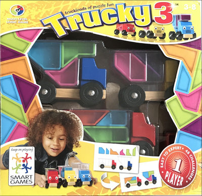 (二手)【卡車益智裝裝樂 Trucky 3】 信誼 比利時 smart games 益智桌上遊戲
