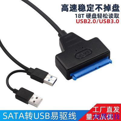阿澤科技【現貨 當天寄出】2.5/3.5寸2.0筆記本臺式機SATA硬碟盒易驅線USB3.0轉硬碟易驅線