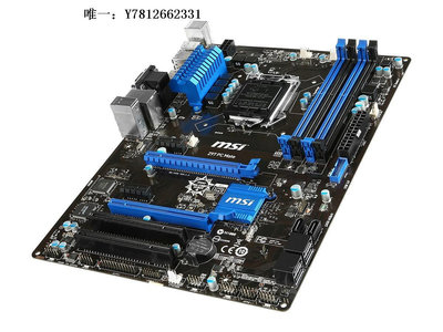 電腦零件MSI/微星Z97 PC MATE 1150針B85 Z97大板 支持4590 I7 4790K DDR3筆電配