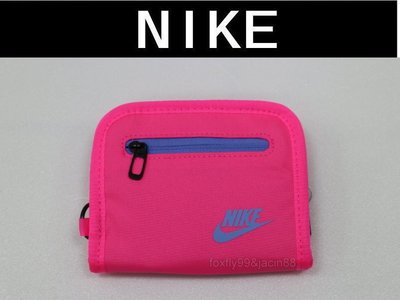 (高手體育)NIKE 運動皮夾(粉色) 零錢包(對開式) 另賣 手臂包 斯伯丁 molten 籃球 打氣筒 籃球袋