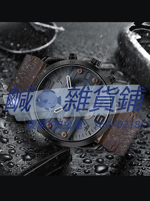 懷錶福克斯手表時尚潮流表歐美范潮男軍迷大表盤復古飛行員防水手表
