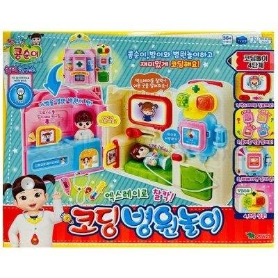 可超取🇰🇷韓國境內版 小荳娃娃 小荳子 聲光 音效 韓語 英語 醫院 提盒 醫生 看病 家家酒 玩具遊戲組