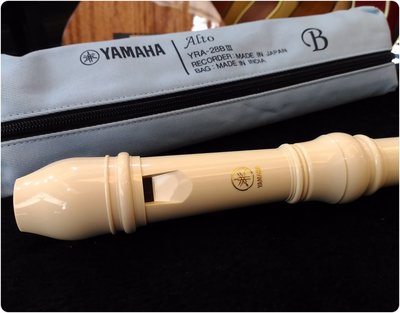 ♪♪學友樂器音響♪♪ YAMAHA YRA-28B III 中音直笛 英式 F調 日本製 公司貨 音樂課