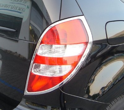 ~圓夢工廠~ Benz C169 A150 A160 A170 A180 2004~2011 鍍鉻後燈框 尾燈框