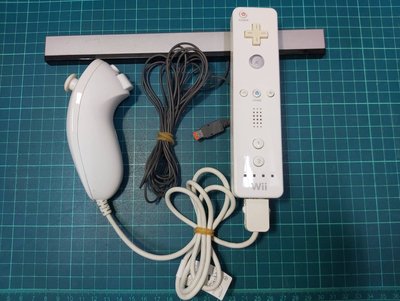 【單買或加購】Wii 接收器+原廠左右手把，適用於 Wii 或 WiiU 主機，功能正常，一套500~