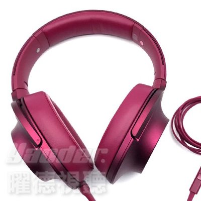 【福利品】SONY MDR-100AAP 紫 Hi-Res 高音質 耳罩式耳機☆9成新☆送收納袋