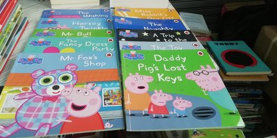 閱昇書鋪【 Peppa Pig-Daddy Pig's Lost Keys 等10本 】英文繪本/櫃-B-6-7