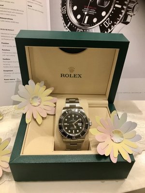 Rolex 勞力士 OYSTER PERPETUAL SEA-DWELLER 男用機械腕錶