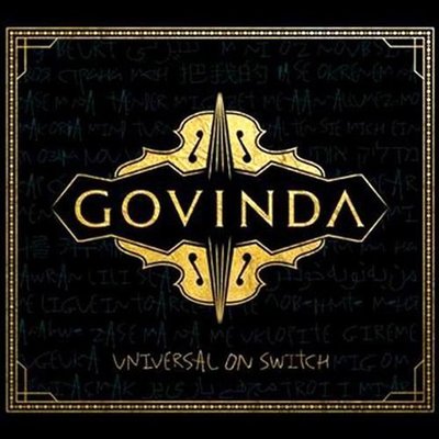 音樂居士新店#哥文達 Govinda - Universal On Switch 神秘旅程#CD專輯