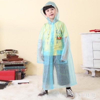 熱賣中 兒童雨衣男童女童幼兒園寶寶小學生小孩透明雨衣 nm5067