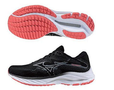 元禾〉MIZUNO 女慢跑鞋 WAVE RIDER 27 J1GD230672(寬楦)