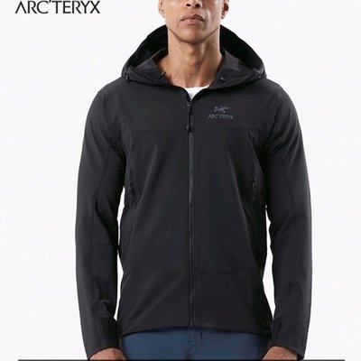 100％原廠 特價推薦~ARCTERYX 始祖鳥新款  GAMMA LT 男子輕量軟殼保暖連帽風衣外套夾克