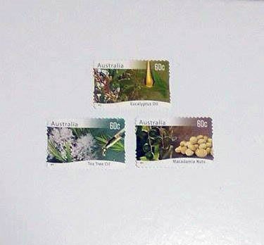 (F04) 外國郵票 澳洲郵票 茶樹郵票 3枚