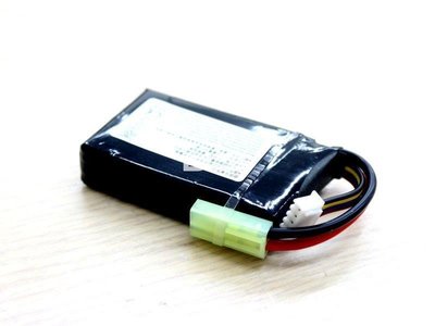 【WKT】7.4V 1300mAh 方型 For PEQ15外掛小電池盒 放電鋰聚合物高放電池-CYB011