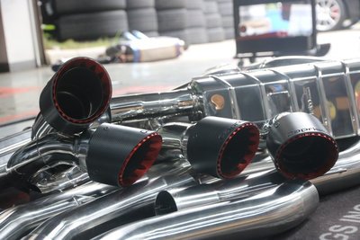 黃帝的店~義大利 原裝Capristo排氣管 for Porsche Cayenne Coupe 2021 3.0 專用