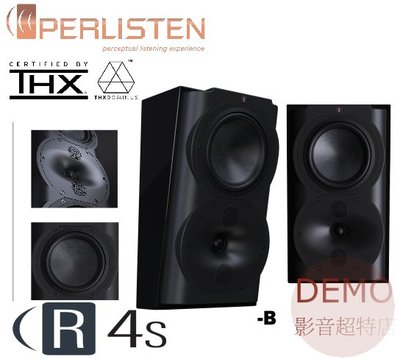 ㊑DEMO影音超特店㍿ 美國Perlisten audio R4S 揚聲器 一對 環繞喇叭 THX Dominus 認證