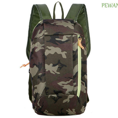 PEWANY 登山包可調皮帶兒童書包重量輕偽裝拉鍊運動背包