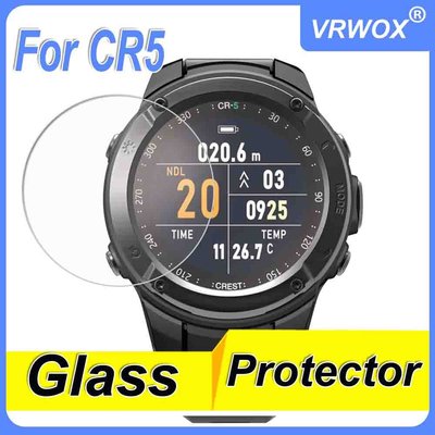 Crest CR-5 保護膜 保護貼 玻璃鋼化膜 Crest CR5 潛水電腦表 屏幕保護膜 鋼化膜 玻璃 手表保護貼