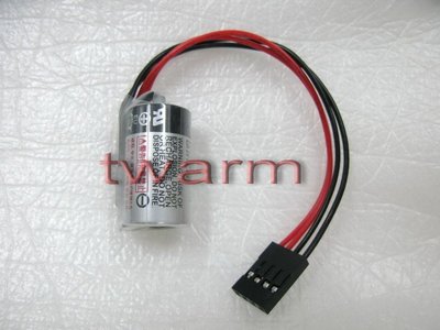 r)型號：ER3V 3.6V (黑色插頭-6(4P) / PLC鋰電池 FBT030A FUJI NB2(NO.60)