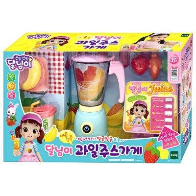 韓國境內版🇰🇷月亮dalimi 水果 果汁店 英語 點餐機 家家酒 果汁機 玩具遊戲組