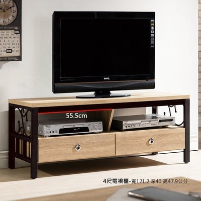 【DH】商品貨號B110-5商品名稱《爾尼鋼》4尺電視櫃(圖一)備有4尺.5尺可選.台灣製.可訂做.新品特價