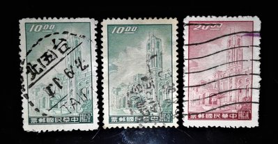 P101221 / 1958 / 常085總統府郵票 (台北)