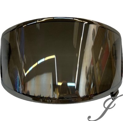 《JAP》NIKKO N-806 806 全罩帽專用 電鍍銀  安全帽原廠鏡片