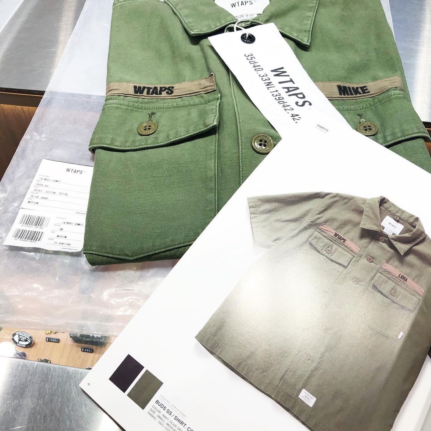 希望商店】WTAPS BUDS SS SHIRT 18SS 單寧兩袋軍衫| Yahoo奇摩拍賣