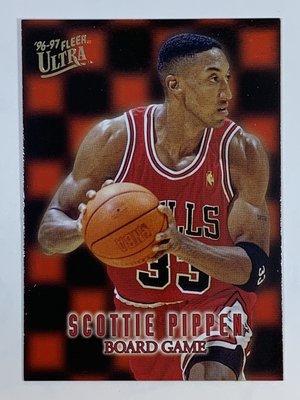 1996-97 Fleer Ultra Board Game #15 Scottie Pippen Bulls