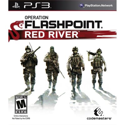全新未拆 PS3 閃擊點行動：血色長河 -英文美版- Operation Flashpoint: Red River
