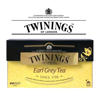 唐寧 皇家伯爵茶 TWININGS 唐寧茶 Earl Grey Tea︱歐客佬咖啡 OKLAO COFFEE
