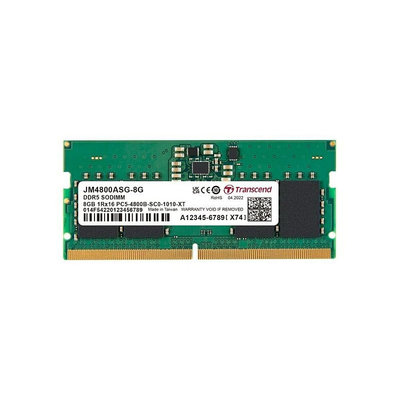 新風尚潮流 【JM4800ASG-8G】 創見 8GB DDR5-4800 SO-DIMM 筆記型 記憶體