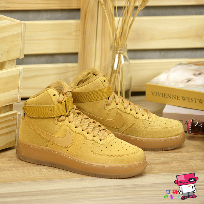 テレビで話題 NIKE AIR FORCE 1 HIGH GS WHEAT 24.0cm