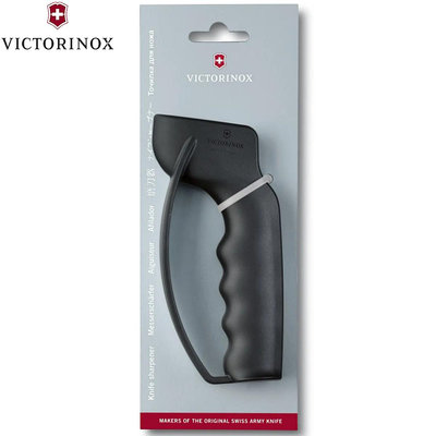【Pen筆】VICTORINOX維氏 7.8715灰黑 大型手持式磨刀器